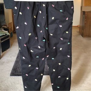 BFA petite large pants with flowers.